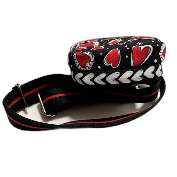 Brighton's "The Hearts A Flutter" Utility Bag Hearts Valentines Day NWOT - Picture 8 of 16